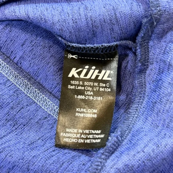 Kuhl Lea Heather Pullover Cowl Neck Sweater Medium - Picture 9 of 12